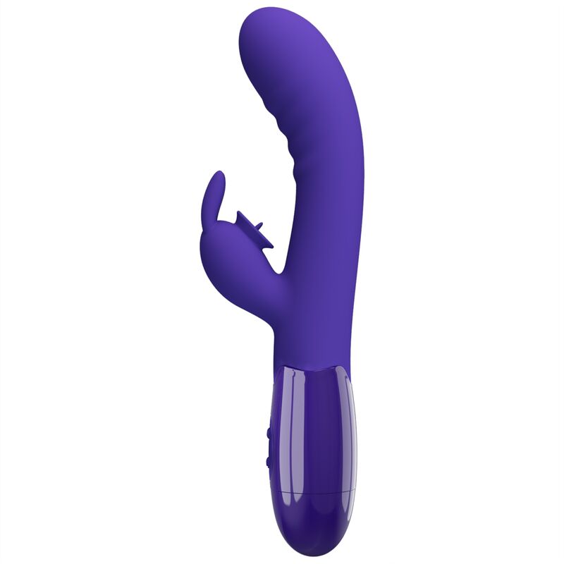 PRETTY LOVE - VIBRATEUR CERBERUS YOUTH LAPIN VIOLET - Sensualia