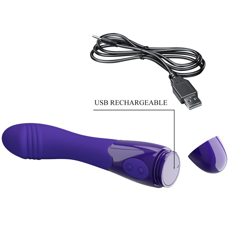 PRETTY LOVE - DILDO VIBRATEUR VIOLET ELEMENTAL YOUTH - Sensualia
