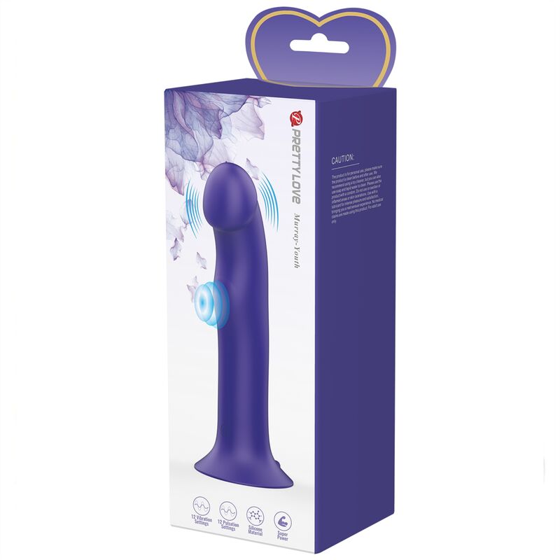 PRETTY LOVE - GODE VIBRANT MURRAY YOUTH ET VIOLET RECHARGEABLE - Sensualia