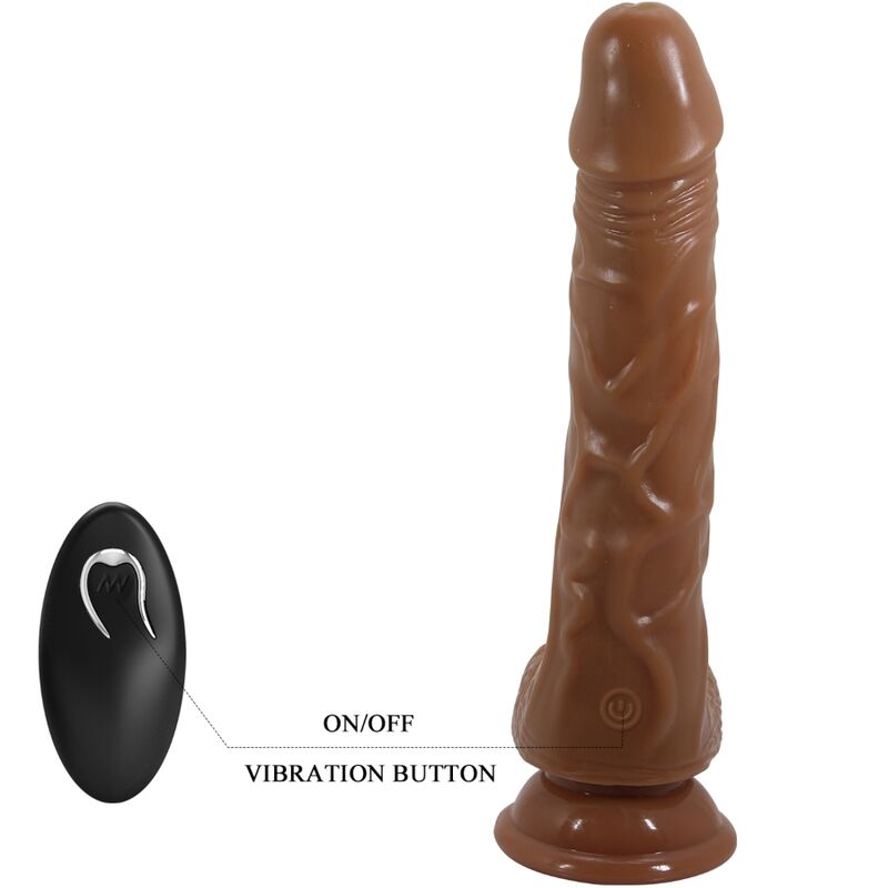 BAILE - BODACH VIBRATEUR RÉALISTE AVEC VENTOUSE TÉLÉCOMMANDE - Sensualia