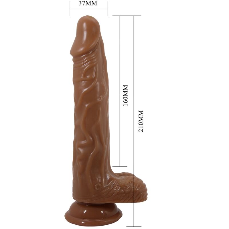 BAILE - BODACH VIBRATEUR RÉALISTE AVEC VENTOUSE TÉLÉCOMMANDE - Sensualia