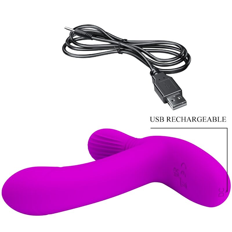PRETTY LOVE - GERI CLITORIS MASSAGER ROSE TÉLÉCOMMANDE - Sensualia