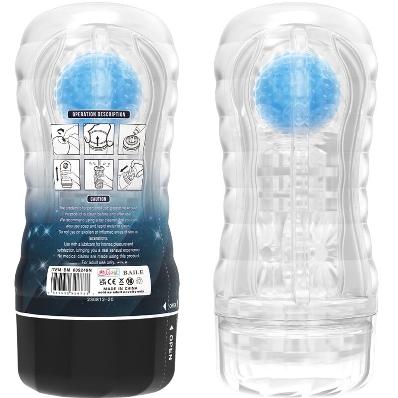PRETTY LOVE - HOUSSE DE MASTURBATEUR PLANET BLEU - Sensualia