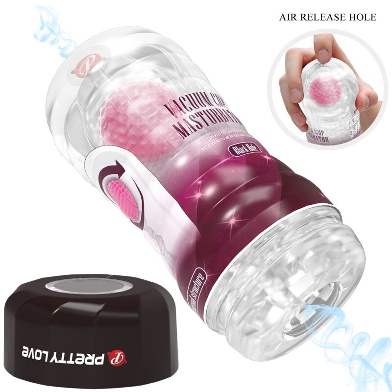 PRETTY LOVE - HOUSSE MASTURBATEUR ROSE - Sensualia
