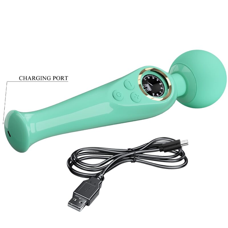 PRETTY LOVE - VIBRATEUR BAGUETTE VERTE SKYLER - Sensualia