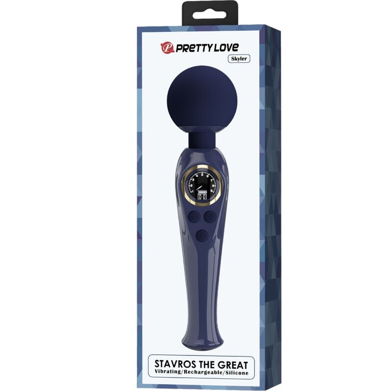 PRETTY LOVE - BAGUETTE VIBRANTE SKYLER BLEU - Sensualia
