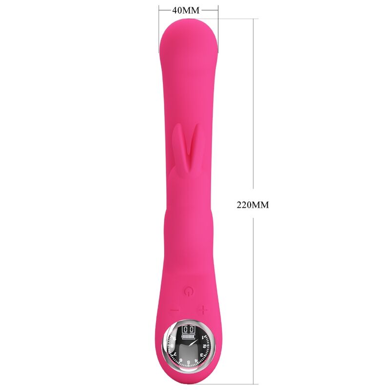 PRETTY LOVE - VIBRATEUR LAMAR LAPIN ET POINT G ROSE - Sensualia