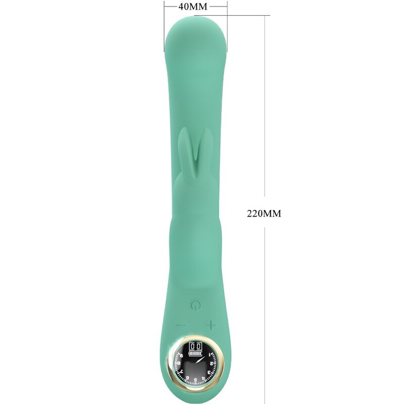 PRETTY LOVE - VIBRATEUR LAMAR LAPIN ET POINT G VERT - Sensualia