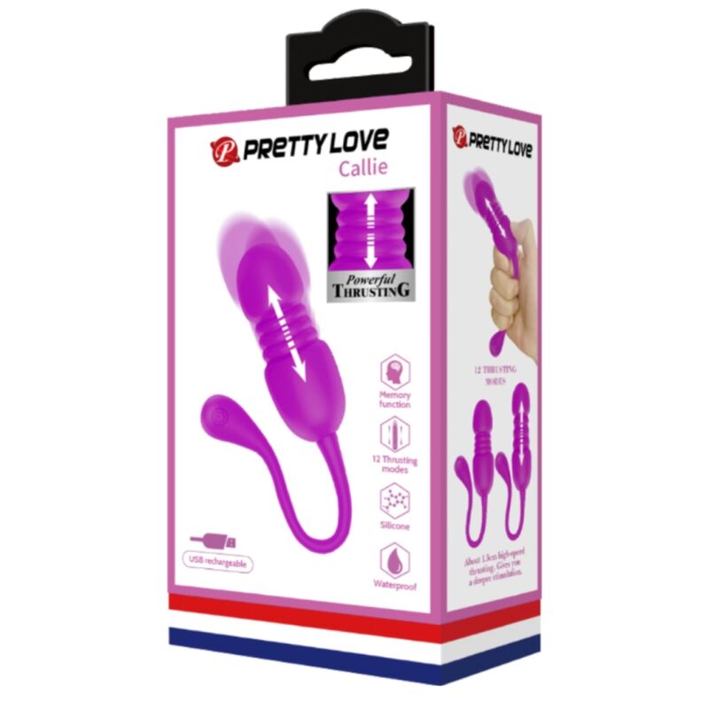 PRETTY LOVE - OEUF VIBRANT RECHARGEABLE CALLIE VIOLET - Sensualia