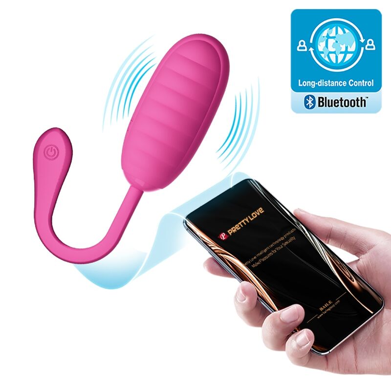 PRETTY LOVE - OEUF VIBRANT RECHARGEABLE CATALINA ROSE - Sensualia