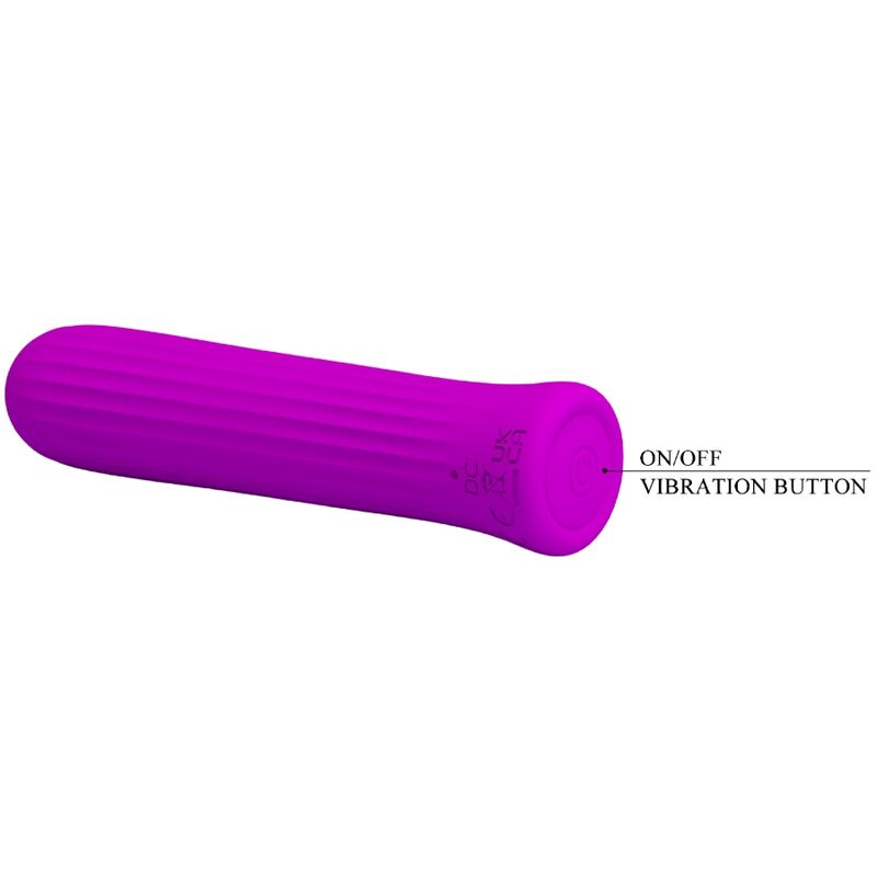 PRETTY LOVE - BLANCHE VIBRATEUR STIMULATEUR ROSE - Sensualia