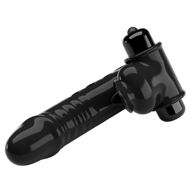 PRETTY LOVE - COUVERCLE DE DOIGT VIBRATEUR CORBIN NOIR - Sensualia