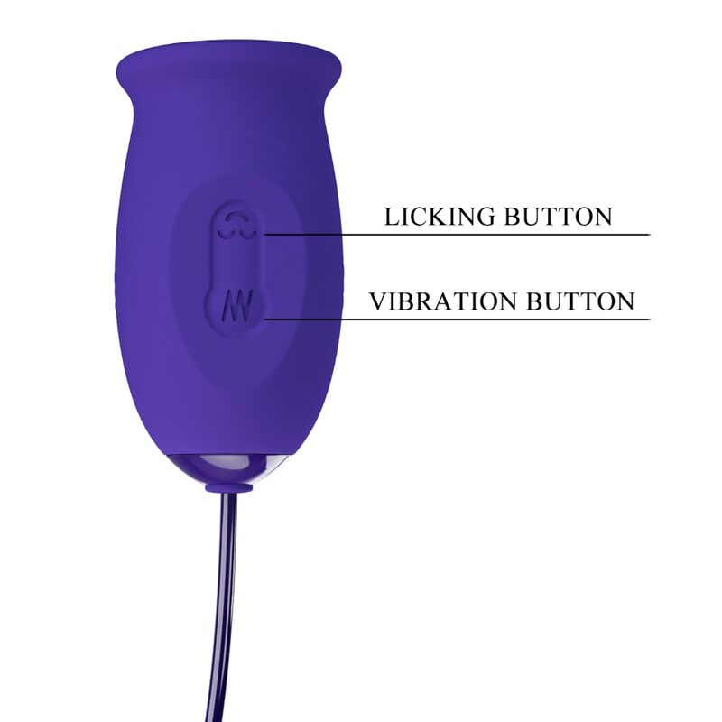 PRETTY LOVE - STIMULATEUR VIBRATEUR RECHARGEABLE DAISY YOUTH VIOLET - Sensualia