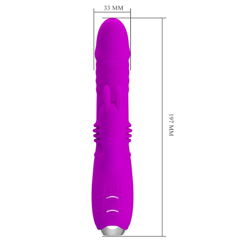 PRETTY LOVE - VIBRATEUR LAPIN RECHARGEABLE DOROTHY VIOLET - Sensualia