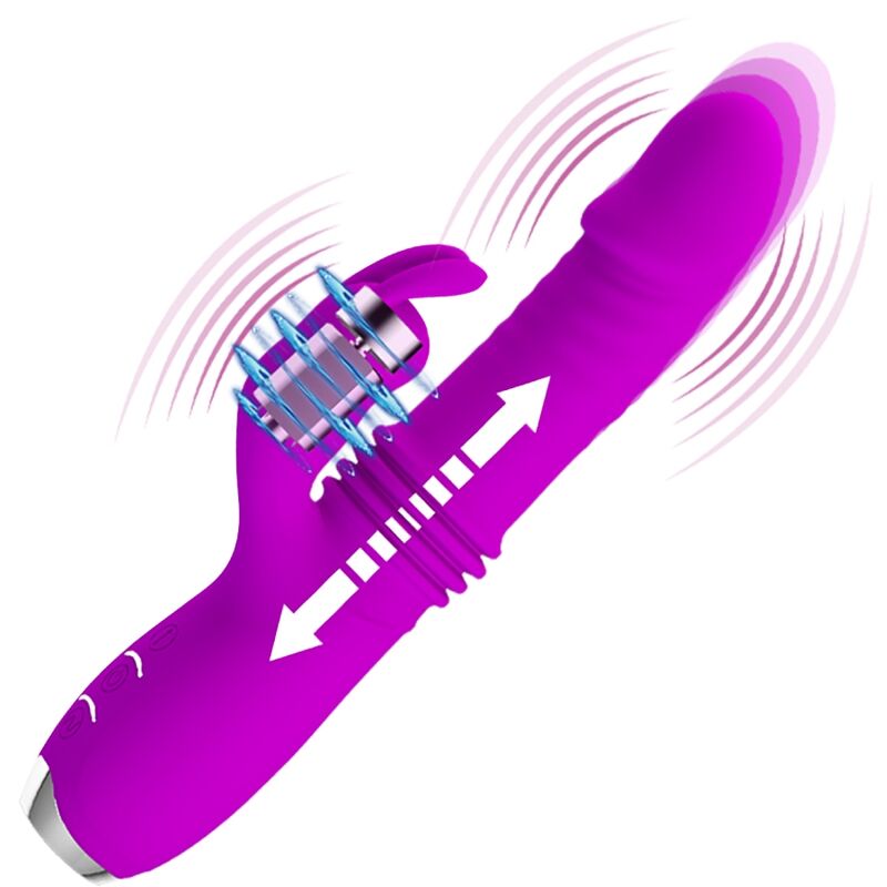 PRETTY LOVE - VIBRATEUR LAPIN RECHARGEABLE DOROTHY VIOLET - Sensualia