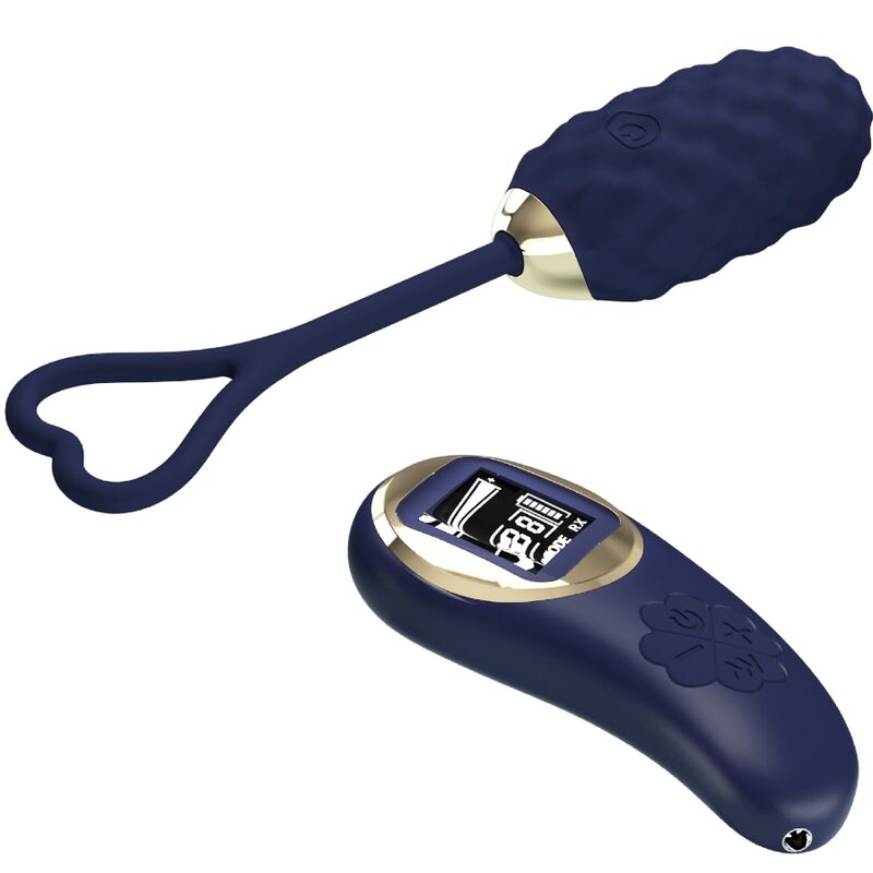 PRETTY LOVE - OEUF VIBRANT AVEC TÉLÉCOMMANDE VIVIAN BLUE - Sensualia