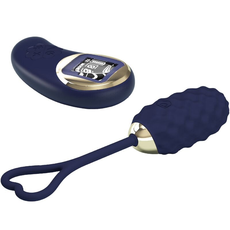 PRETTY LOVE - OEUF VIBRANT AVEC TÉLÉCOMMANDE VIVIAN BLUE - Sensualia