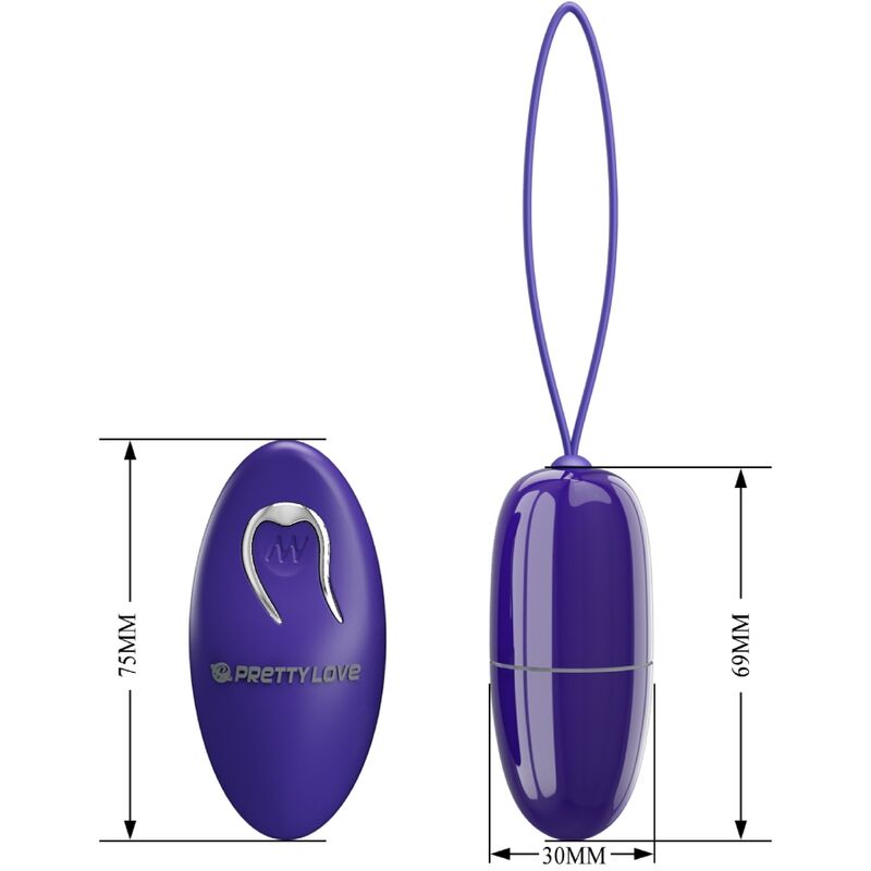 PRETTY LOVE - SELKIE YOUTH MINI OEUF VIBRANT TÉLÉCOMMANDE VIOLET - Sensualia