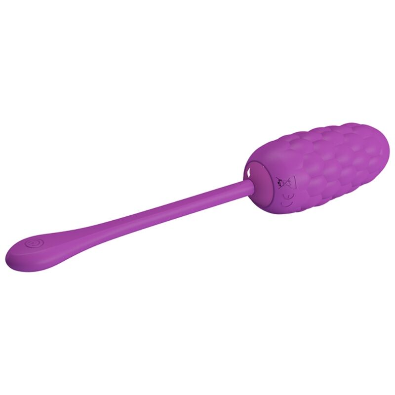 PRETTY LOVE - OEUF VIBRANT  TEXTURE MARINE RECHARGEABLE VIOLET - Sensualia