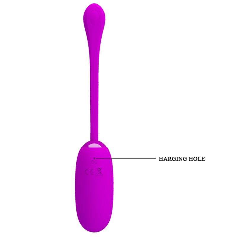 PRETTY LOVE - OEUF VIBRANT JULIUS IMPERMÉABLE-RECHARGEABLE VIOLET - Sensualia