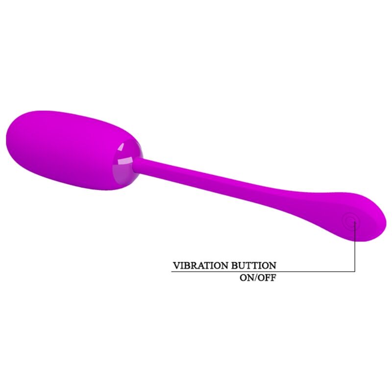 PRETTY LOVE - OEUF VIBRANT JULIUS IMPERMÉABLE-RECHARGEABLE VIOLET - Sensualia