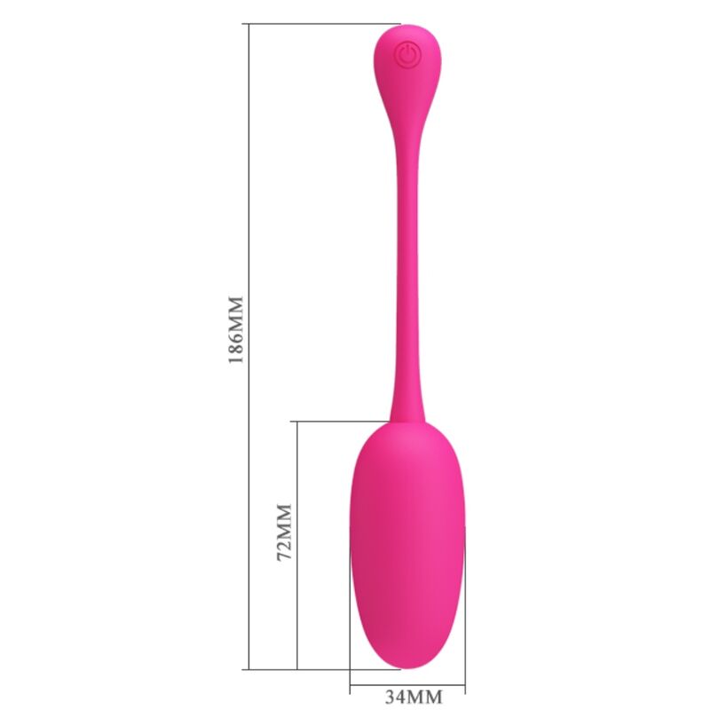 PRETTY LOVE - OEUF VIBRANT RECHARGEABLE KNUCKER ROSE - Sensualia