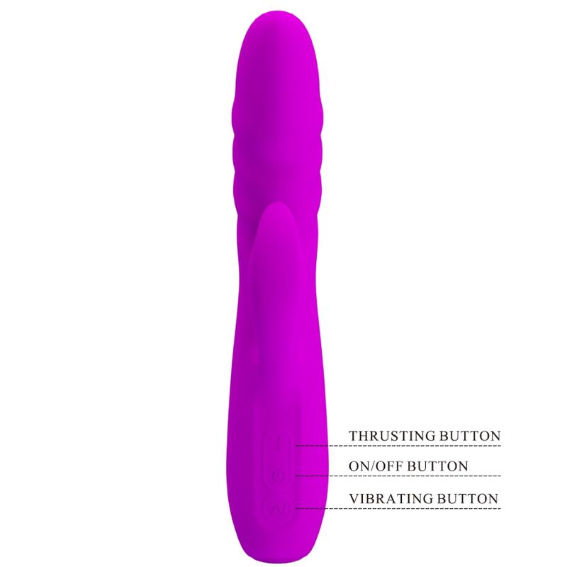 PRETTY LOVE - VIBRATEUR LAPIN RECHARGEABLE MELANIE VIOLET - Sensualia
