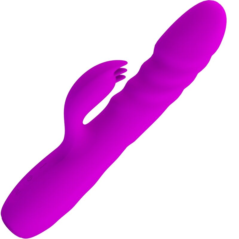 PRETTY LOVE - VIBRATEUR LAPIN RECHARGEABLE MELANIE VIOLET - Sensualia