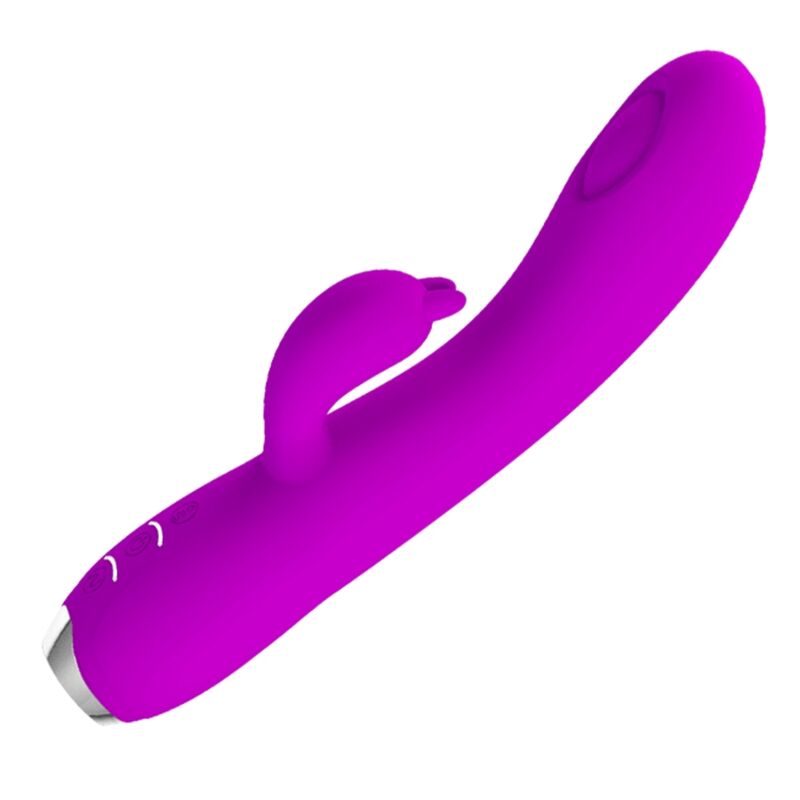 PRETTY LOVE - VIBRATEUR SUCKER RECHARGEABLE REGINA VIOLET - Sensualia