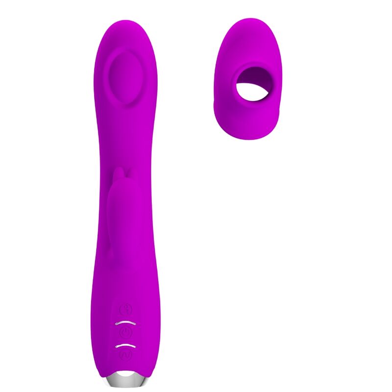 PRETTY LOVE - VIBRATEUR SUCKER RECHARGEABLE REGINA VIOLET - Sensualia