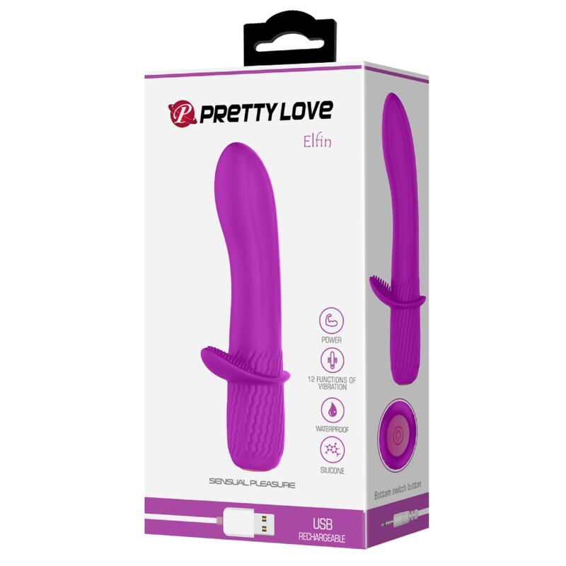 PRETTY LOVE - VIBRATEUR RECHARGEABLE TROY VIOLET - Sensualia