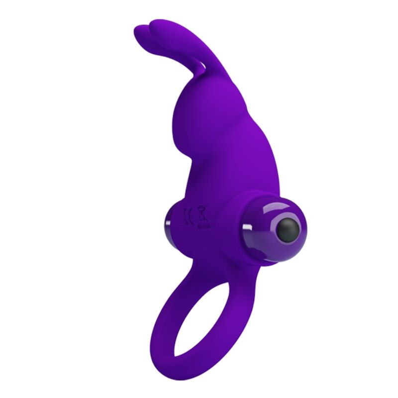 PRETTY LOVE - ANNEAU VIBRATEUR I RABBIT POUR PÉNIS VIOLET - Sensualia