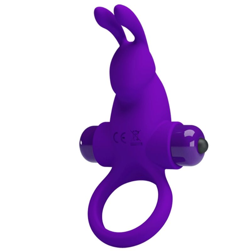 PRETTY LOVE - ANNEAU VIBRATEUR I RABBIT POUR PÉNIS VIOLET - Sensualia