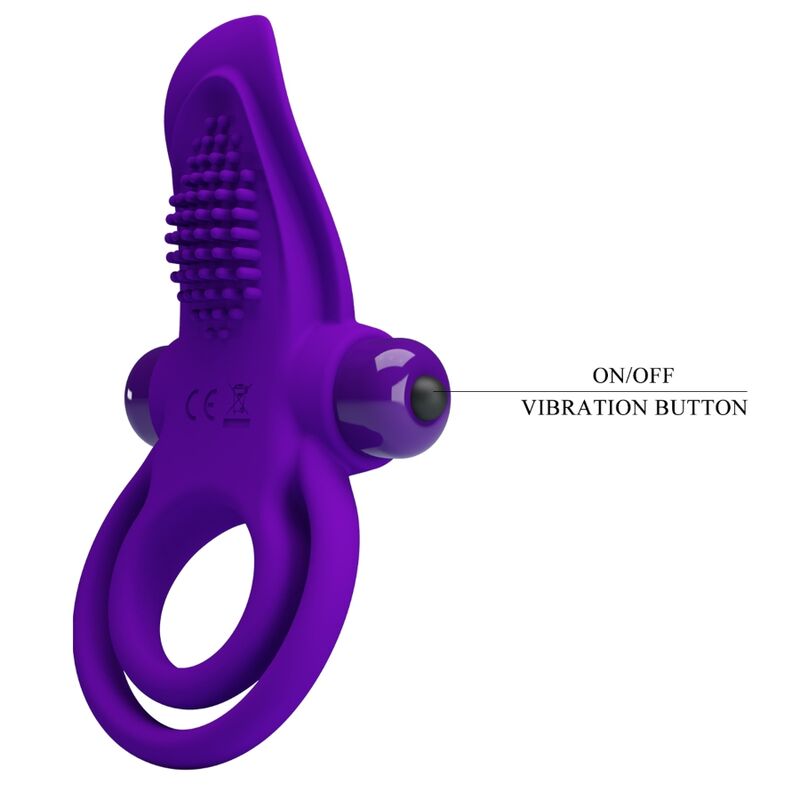 PRETTY LOVE - ANNEAU PÉNIS VIBRANT VIOLET - Sensualia