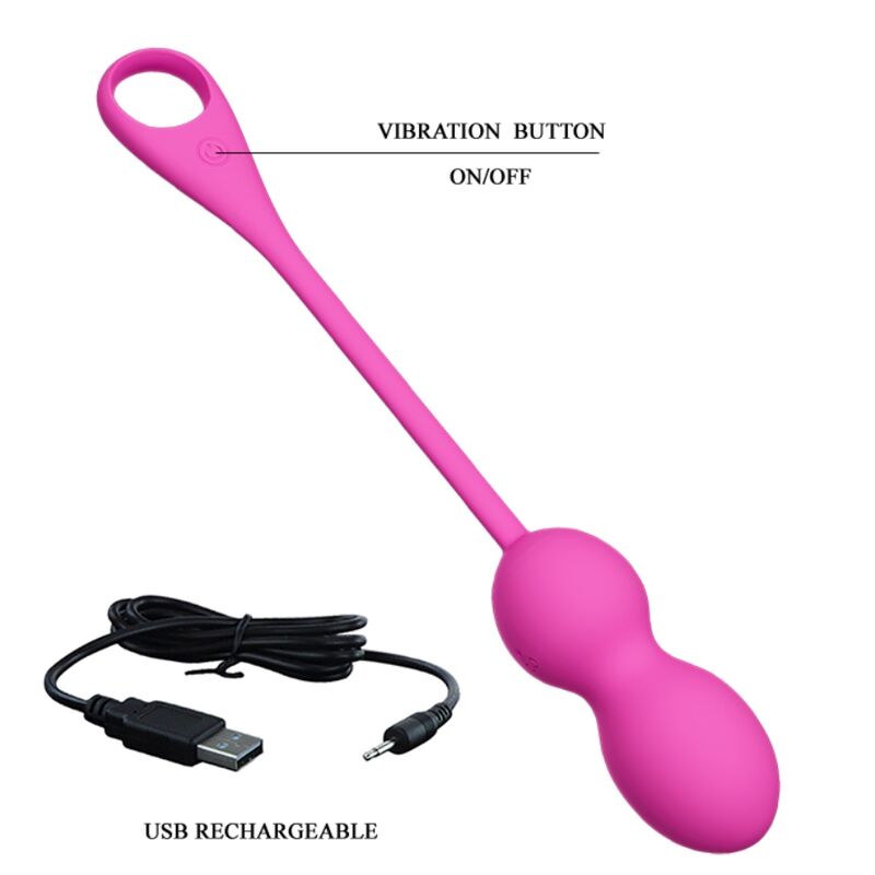 PRETTY LOVE - BALLES VIBRANTES RECHARGEABLES ELVIRA ROSE - Sensualia