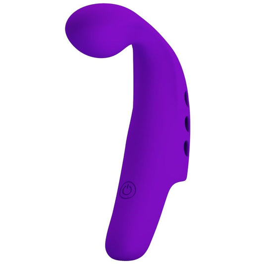 PRETTY LOVE - VIBRATEUR  DOIGT RECHARGEABLE GORGON VIOLET - Sensualia