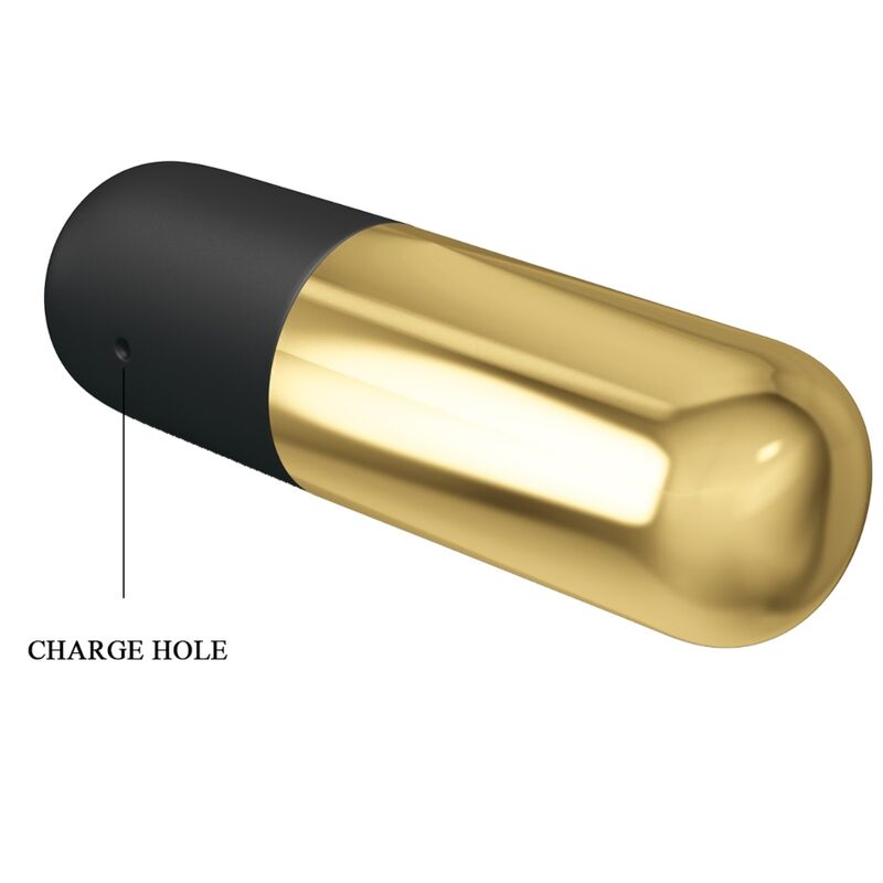 PRETTY LOVE - VIBRATEUR BULLET RECHARGEABLE DOR? - Sensualia