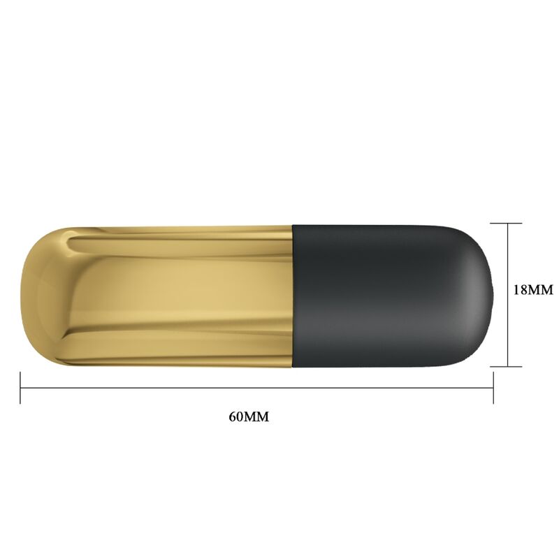 PRETTY LOVE - VIBRATEUR BULLET RECHARGEABLE DOR? - Sensualia