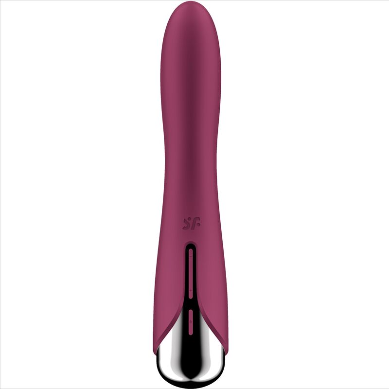 SATISFYER - SPINNING VIBE 1 VIBRATEUR ROTATEUR G-SPOT ROUGE - Sensualia