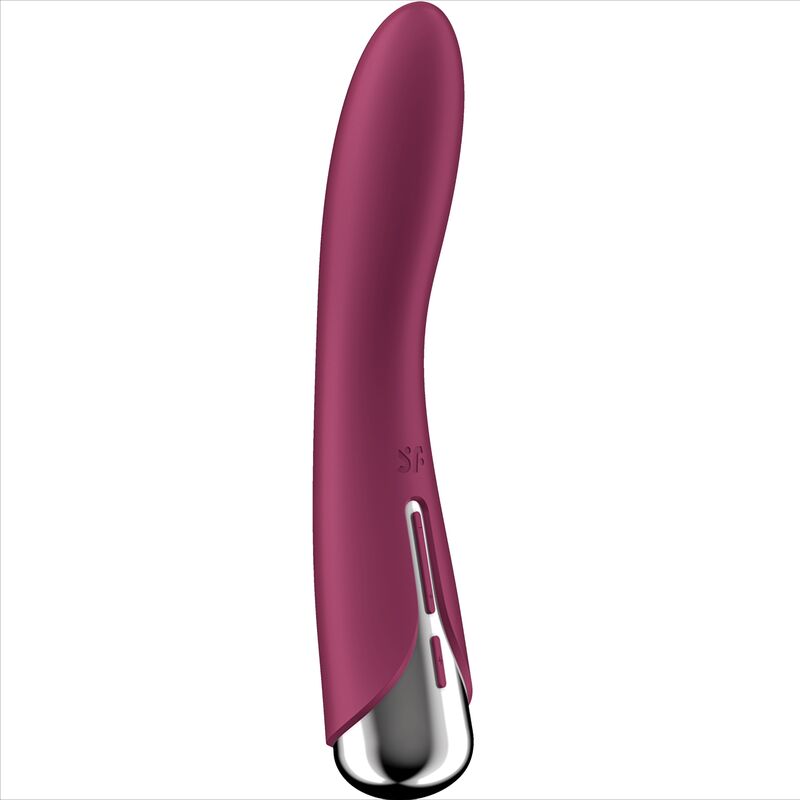 SATISFYER - SPINNING VIBE 1 VIBRATEUR ROTATEUR G-SPOT ROUGE - Sensualia