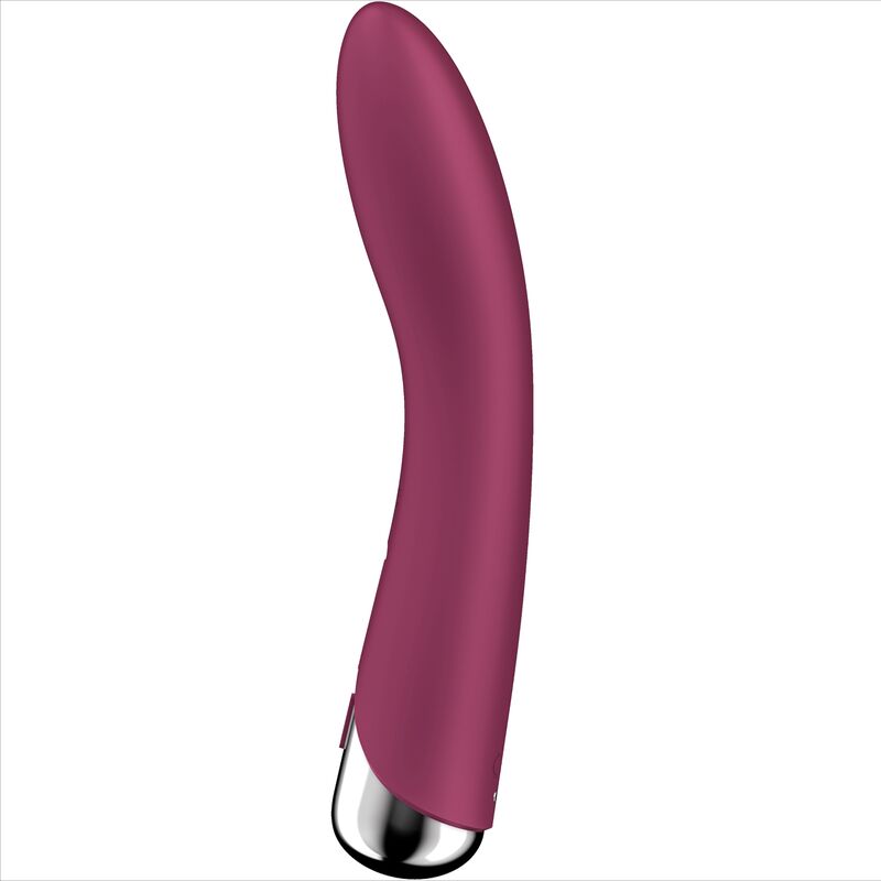 SATISFYER - SPINNING VIBE 1 VIBRATEUR ROTATEUR G-SPOT ROUGE - Sensualia