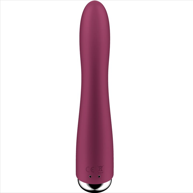 SATISFYER - SPINNING VIBE 1 VIBRATEUR ROTATEUR G-SPOT ROUGE - Sensualia