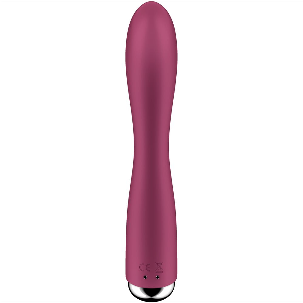 SATISFYER - SPINNING RABBIT 1 ESTIMULACION CLITORIS Y PUNTO G ROJO - Sensualia