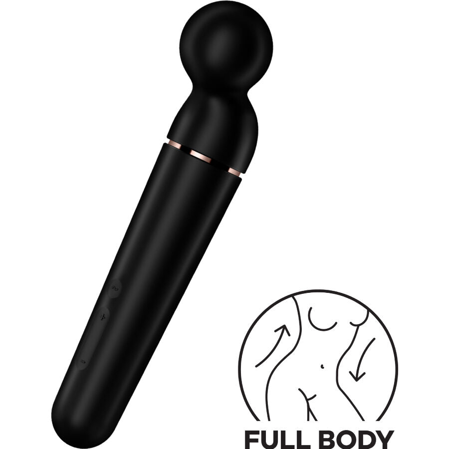 SATISFYER - PLANET WAND-ER VIBRATEUR MASSAGER BERRY - Sensualia