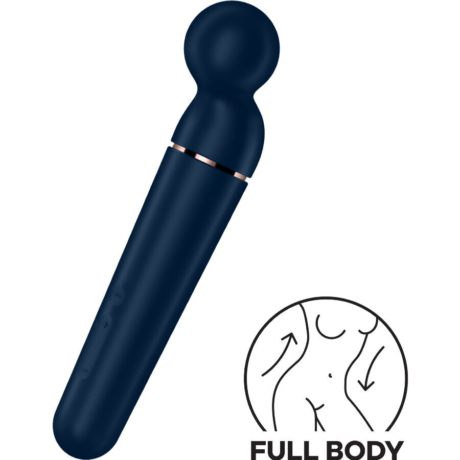SATISFYER - PLANET WAND-ER VIBRATEUR MASSAGER BERRY - Sensualia