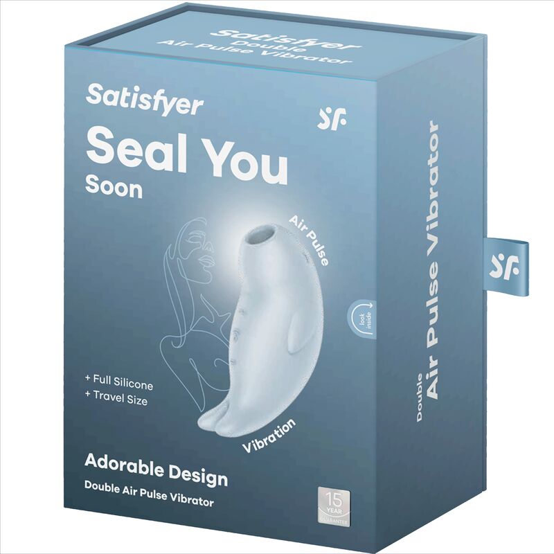 SATISFYER - SCELLEZ-VOUS BIENTÔT CLITORIS SUCKER - Sensualia