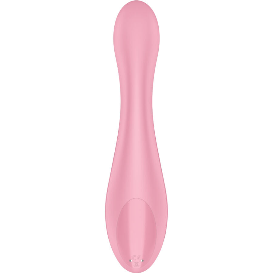 SATISFYER - STIMULATEUR VIBRATEUR G-FORCE G-SPOT ROSE - Sensualia