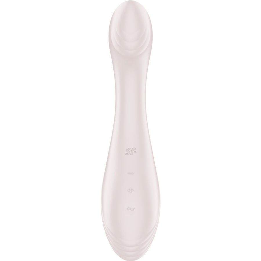 SATISFYER - STIMULATEUR VIBRATEUR G-FORCE G-SPOT ROSE - Sensualia