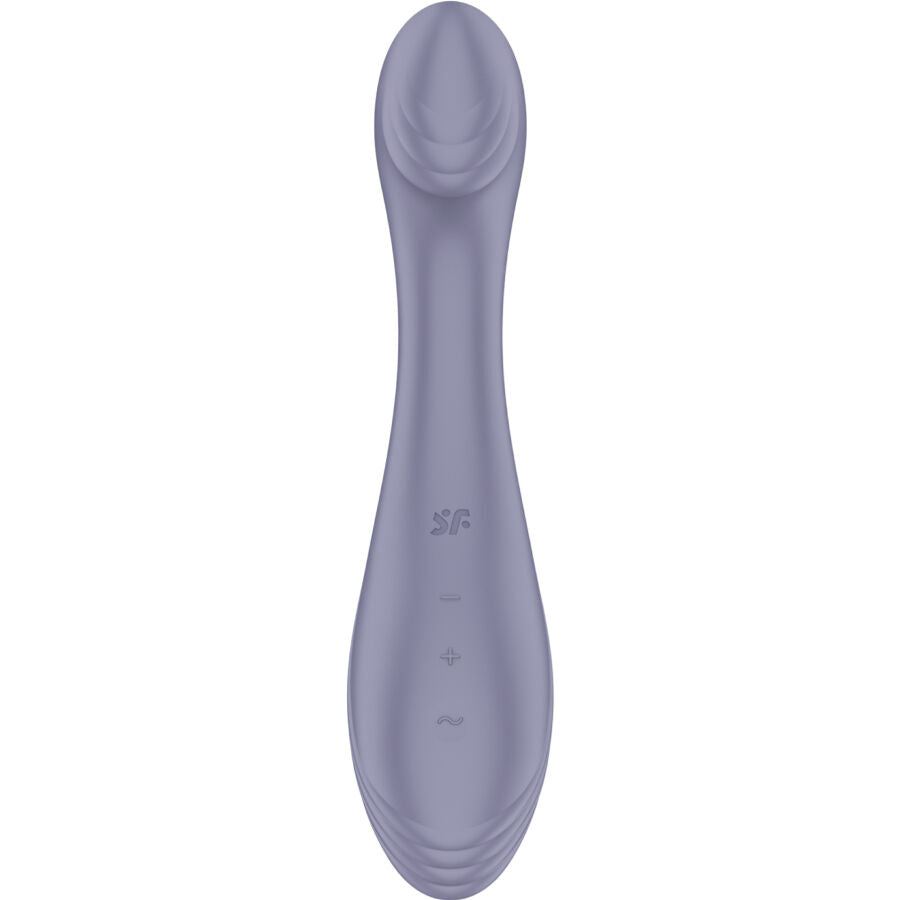 SATISFYER - STIMULATEUR VIBRATEUR G-FORCE G-SPOT ROSE - Sensualia