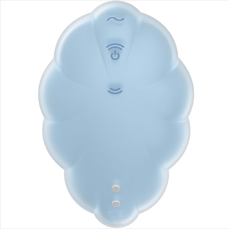SATISFYER - VIBRATEUR CLOUD DANCER VERT AIR PULSE - Sensualia